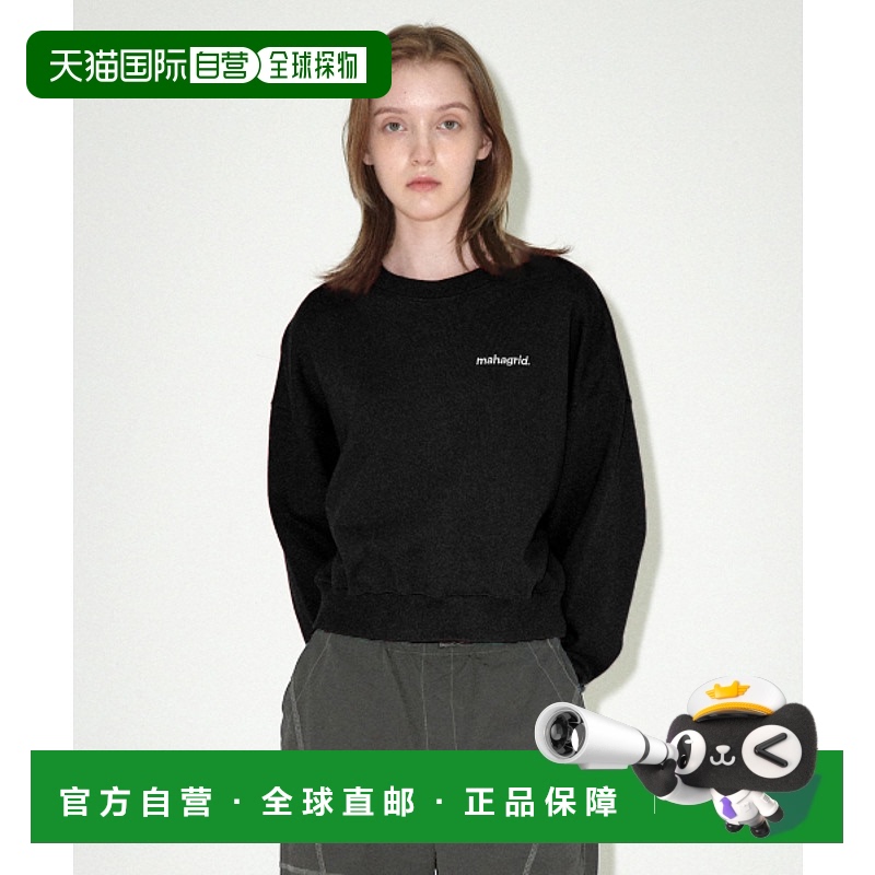 韩国直邮MAHAGRID 女士女士卫衣/绒衫MG2EFFM471ABK ORIGIN LOGO C