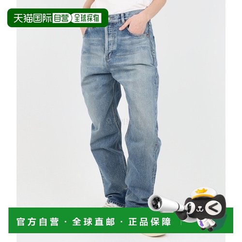 韩国直邮SAINT LAURENT PARIS 747651 Y13KB 5272 牛仔裤直筒裤