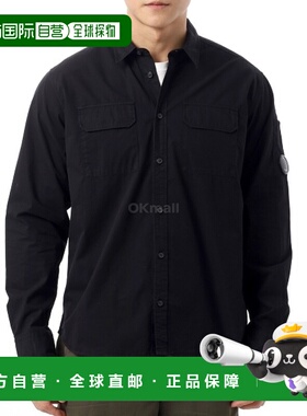 韩国直邮CP COMPANY 有机华达呢镜片衬衫 (18CMSH140A 110143G 99