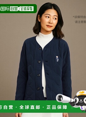 韩国直邮YALE 10/10 배송  EMBORIDERY DAN COLLARLESS QUILTING FL