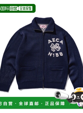 韩国直邮AECA WHITE 公用男针织AWCMFWBDKNISO004G3LB长袖开衫