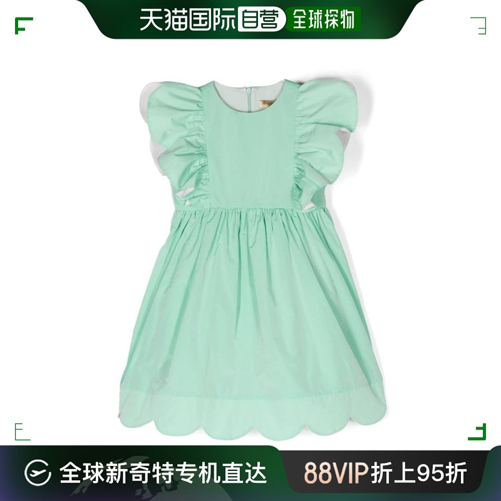 韩国直邮学生 STELLA MCCARTNEY24SS连衣裙TU1F12S0156 708Green