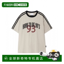 1小时内可退 韩国直邮1993studio 通用 上装T恤高档舒适时尚百搭