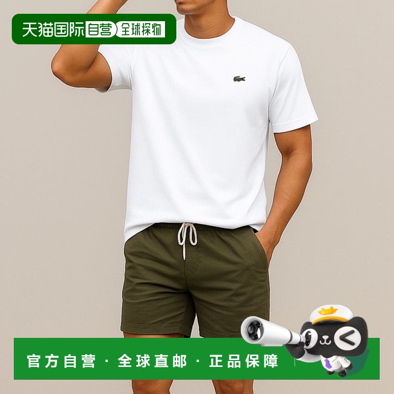 韩国直邮LACOSTE T恤 经典圆领短袖 TH6709-001