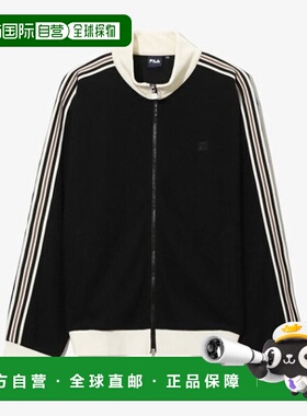 韩国直邮FILA 惠勒 1911 Uni 针织拉链上衣 FS253FT01X001001