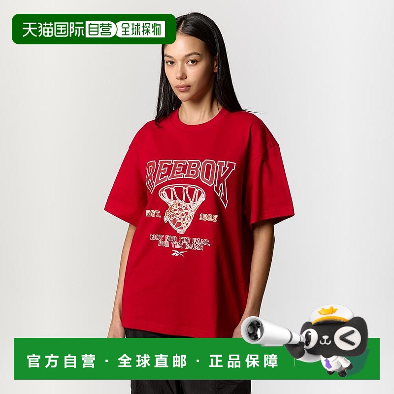 韩国直邮Reebok锐步女款T恤RETS5ER64R2