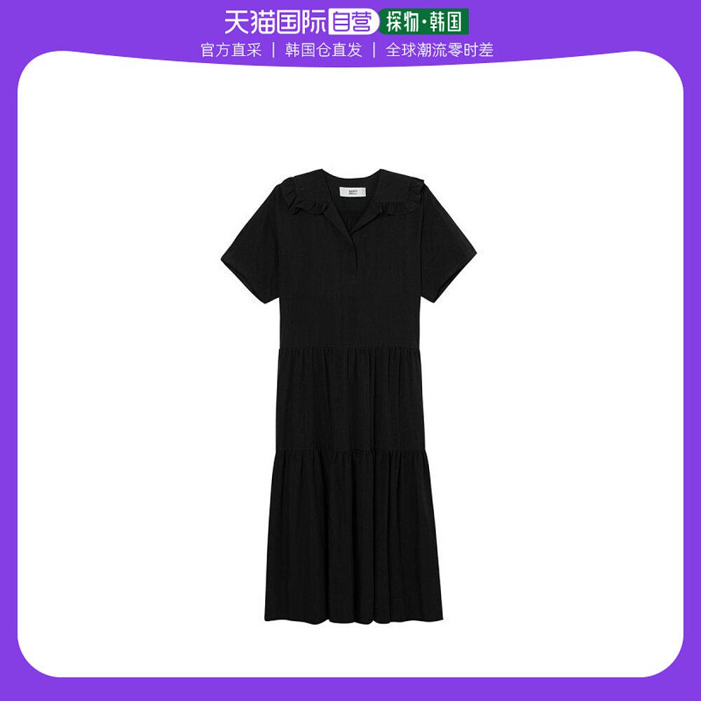 韩国直邮BESTIBELLI 连衣裙 [Moda outlet] 单色配色长连衣裙 BEO