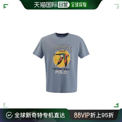 韩国直邮POLO RALPH LAUREN23SS短袖T恤男710900904 LIGHT BLUE