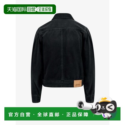 韩国直邮Isabel Marant 牛仔夹克 VE0185FAB1H06I01BK 黑色 DOM