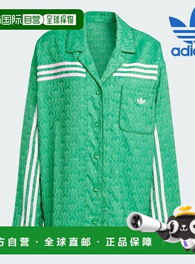 韩国直邮adidas [特价] 阿迪达斯女式衬衫 /T5- JN7659 / PYJAMA
