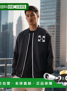 韩国直邮Off White 夹克OMBD037C99FAB0021001ARROW LOGO PRINTIN