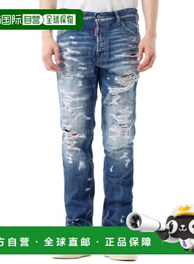 韩国直邮DSQUARED2 S74LB1648 S30309 470 牛仔裤直筒裤