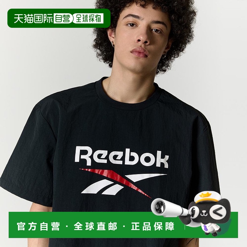 韩国直邮Reebok锐步男女同款T恤RETS5EM02BK