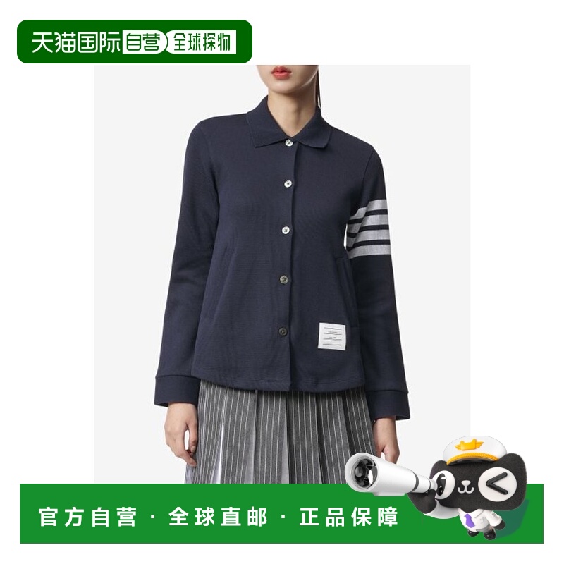 韩国直邮THOM BROWNE 毛针织衫女士FJT274A07545415FW23 4 BAR COT