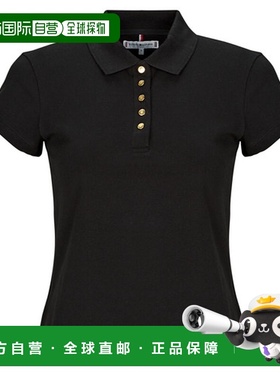 韩国直邮Tommy Hilfiger Polo衫 WW45768BDS 黑色
