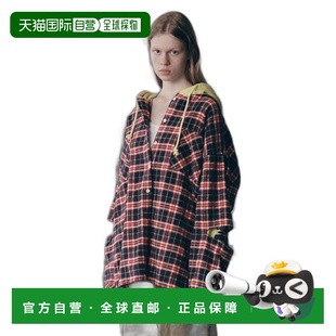 CA23CSH006PP 女士女衬衫 HOODIE LAYER 韩国直邮ASIF CHECK CALIE