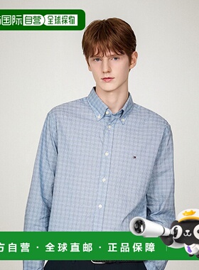 韩国直邮TOMMY HILFIGER 男士男衬衫T12E7WSH150MT10MS
