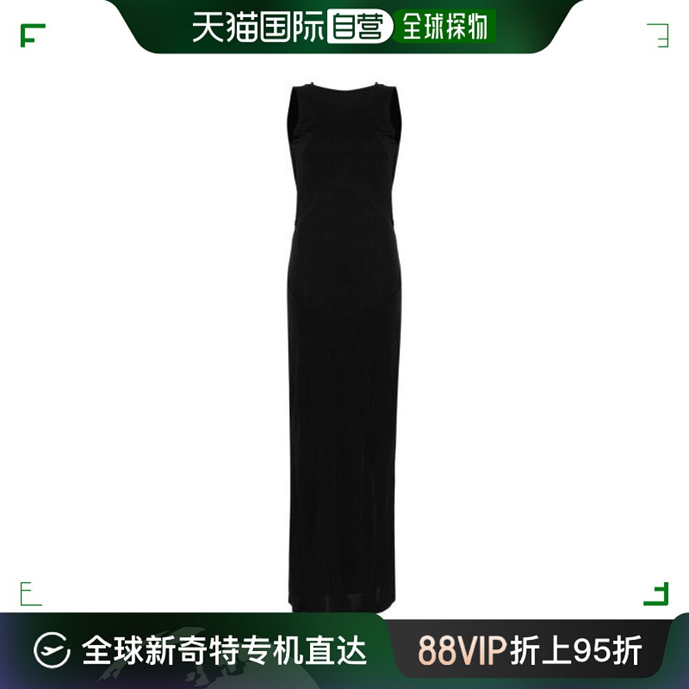 韩国直邮CALVIN KLEIN24SS中长连衣裙女K20K206543 BLACK 女装/女士精品 连衣裙 原图主图