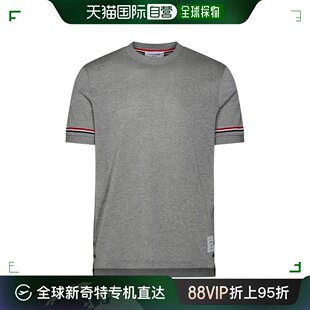 J0129035 韩国直邮THOM BROWNE24SS短袖 T恤男MJS247A Grey