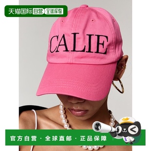 高级感正品 女士棒球帽CA22DAC005PK潮流穿搭 CALIE 韩国直邮ASIF