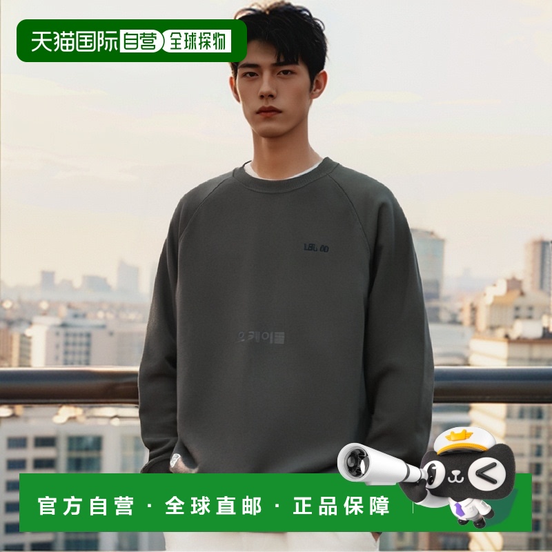 韩国直邮DEUS 177号船员棉混纺休闲衫 男士运动休闲宽松型长袖T恤