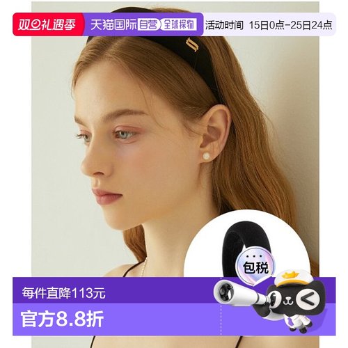 韩国直邮J.ESTINA 正品精iu同款精致蝴蝶结发饰发箍