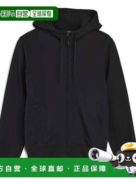 韩国直邮adidas Y-3 CL 徽标连帽衫 黑色 FN3363