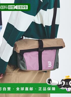 韩国直邮MLB 女士包包 3ACRB025N-43PKP斜挎包单肩包手提包腰包