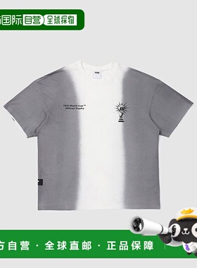 韩国直邮FIFA 1904 灰色 Trophy Spread Downing Uni T 恤 FF32TH