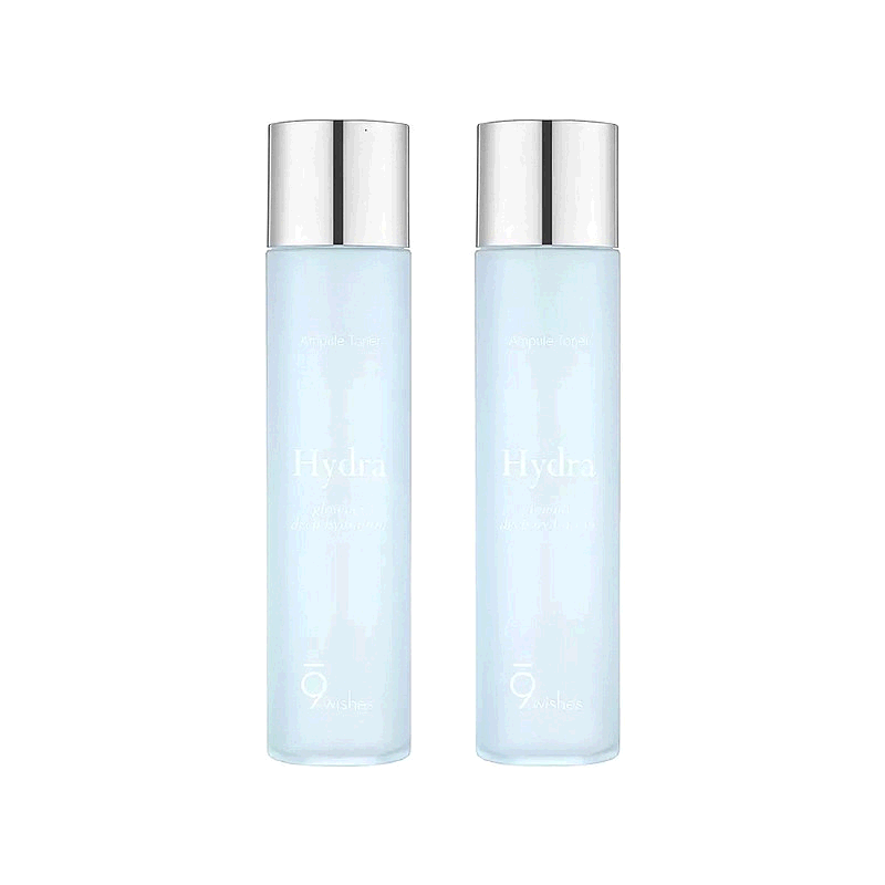 韩国直邮9wishes娜薇丝椰子水水凝爽肤水紧致玻尿酸补水150ml*2