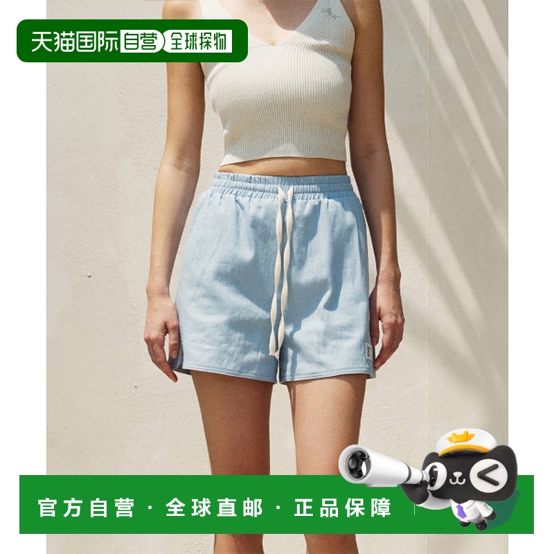 韩国直邮RE RHEE 女士短裤RQ2SLT088-0 DENIM CO-ORD SHORTS