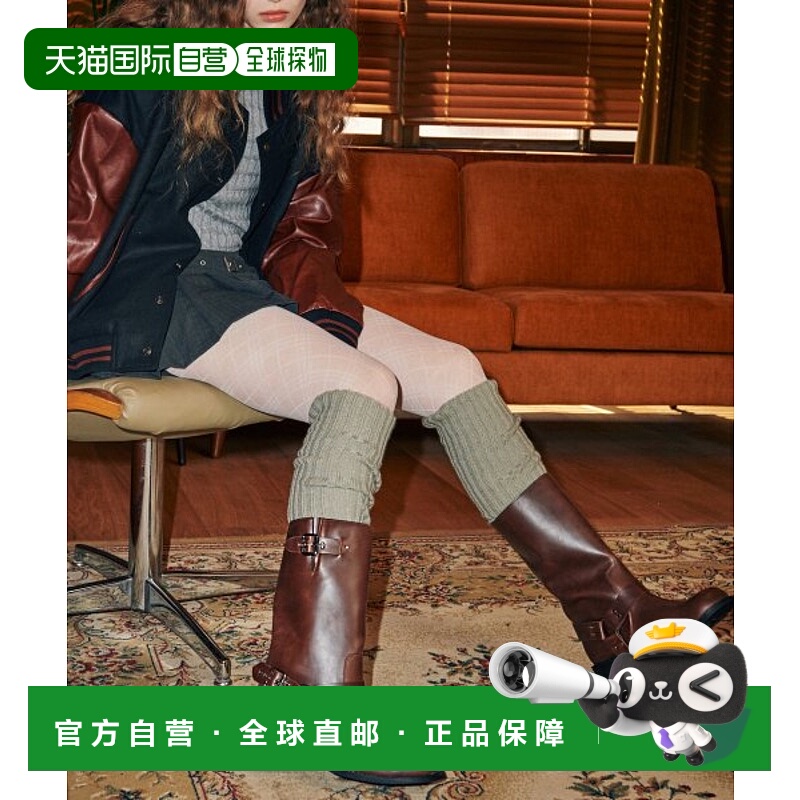 韩国直邮MAC MOC设计师新款少女甜美韩系日常女鞋休闲Wheelie靴子