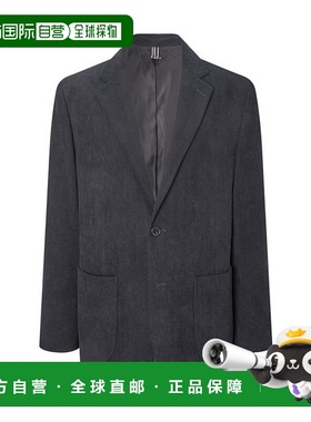韩国直邮HAZZYS [25FW] 赫奇斯炭灰色聚酯灯芯绒套装夹克（HZJA5D
