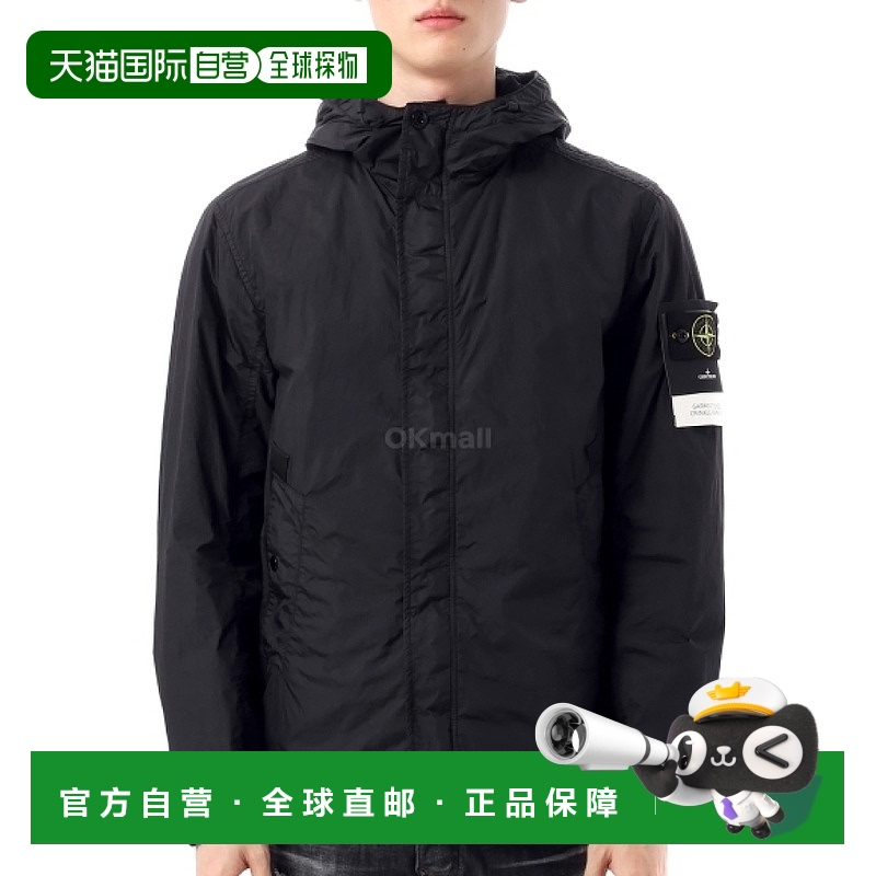 韩国直邮STONE ISLAND 4100092 Crinkle Reps R-NY 连帽夹克 (K1S