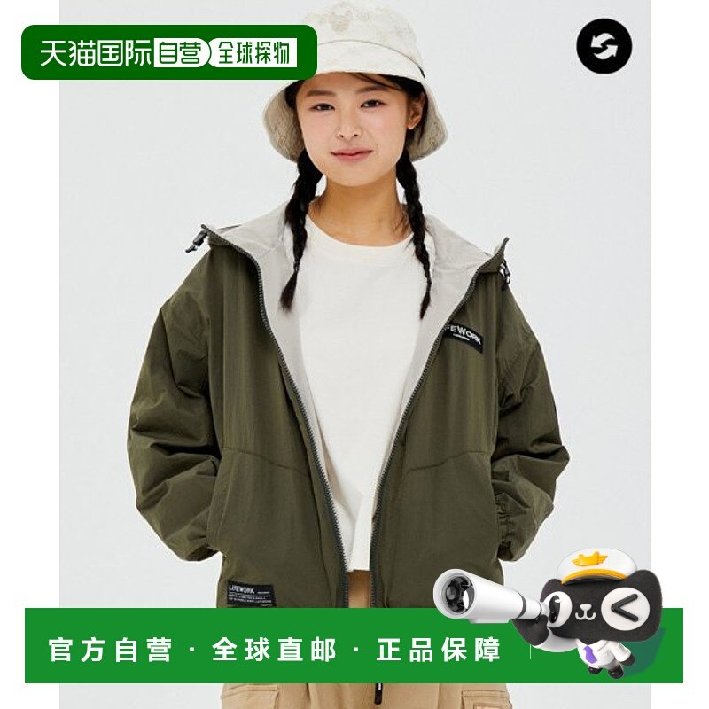 韩国直邮LIFEWORK 公用男士连帽衫LW233JP903新款外套