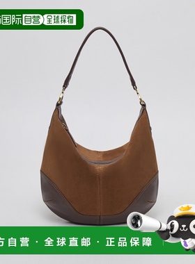 韩国直邮ARCHIVEPKE 女士通用款女包Tondo hobo bag(Suede brown)_