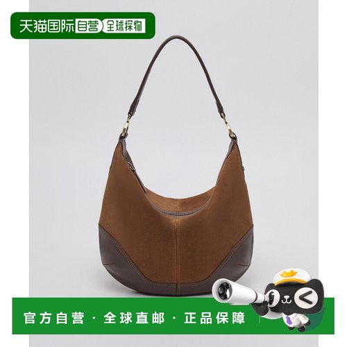 韩国直邮ARCHIVEPKE 女士通用款女包Tondo hobo bag(Suede brown)_