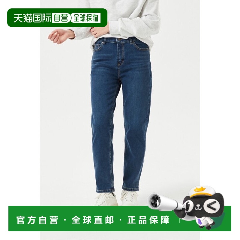 韩国直邮KOLON SPORT女士正品户外运动百搭休闲牛仔裤TVPNW23554I