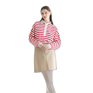 韩国直邮TOMMY HILFIGER 女士女装T恤T22E1TTO080WT103L条纹