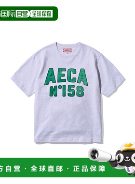 韩国直邮AECA WHITE 男士T恤AWCMSSBDTTSSO015A2BD TEAM AECA HAL