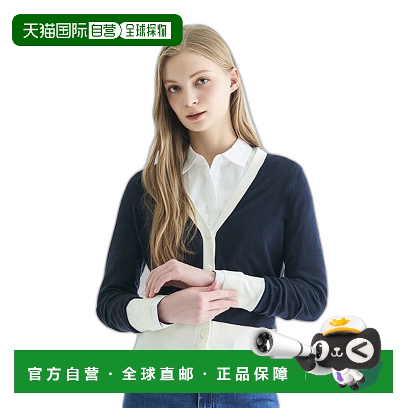 韩国直邮TOMMY HILFIGER 女士毛针织衫T22E0KCD030WT1DW5开衫