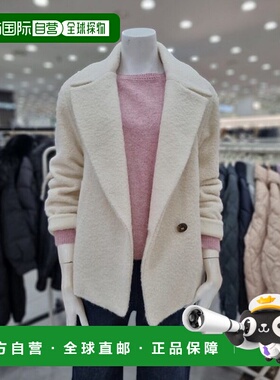 韩国直邮THE IZZAT 定制领羊驼羊毛夹克 INAA0JK18