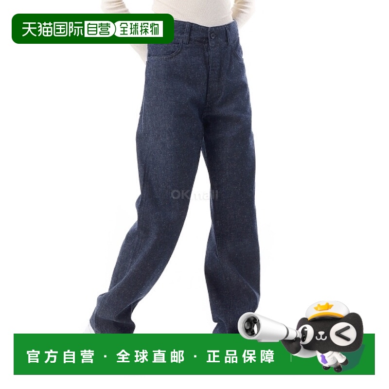 韩国直邮Baserange 蓝色牛仔 Indre 裤子 (TRIN-CO-AU24) 牛仔裤