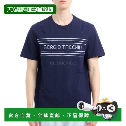 韩国直邮Sergio Tacchini REMO T恤（STS25M51145-海蓝色） 咨询