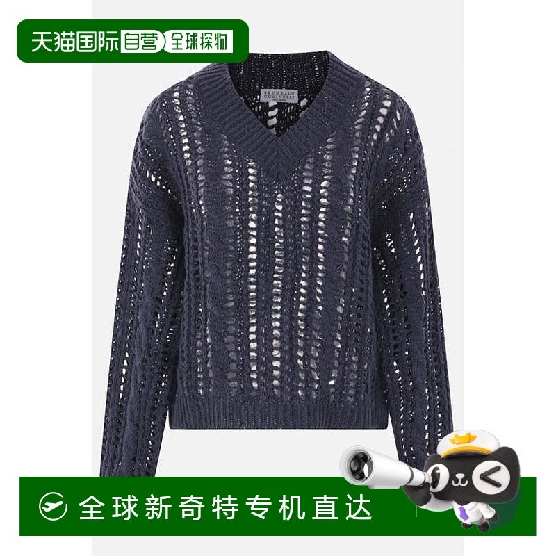 韩国直邮BRUNELLO CUCINELLI25SS毛衣女M3Y351812C2872BLUE COLOR