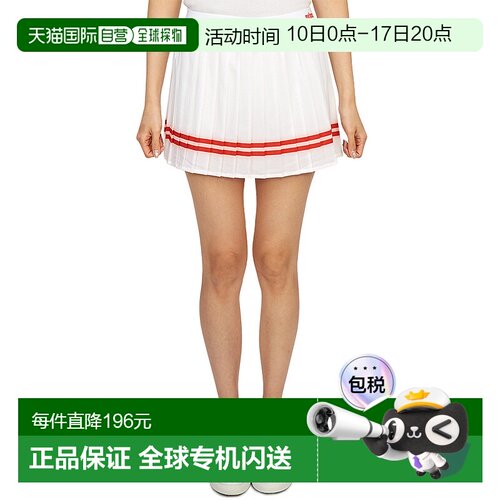 1h可退 韩国直邮SPORTY&RICH SK1061WH WHITE 女士 裙子半身裙