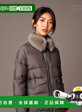 韩国直邮SISLEY 女士女士羽绒服 SAPD85461BR希思黎高端流行休闲