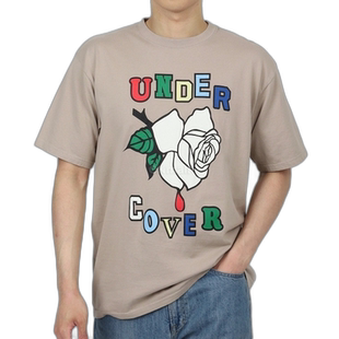 韩国直邮UNDERCOVER UC2C3807 米色短袖T恤高档舒适百搭 高级感