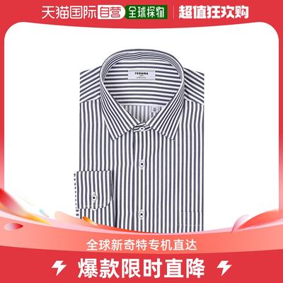 韩国直邮[renoma shirt] 伦敦条纹普通长袖衬衫 RZRSG1-930-NY