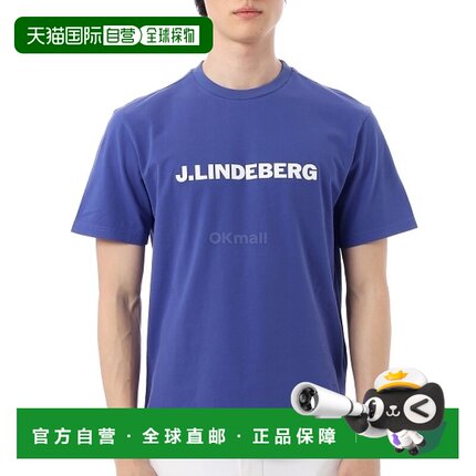 韩国直邮J.LINDEBERG  PARCY 徽标 T 恤 (FMJT13552-O356)